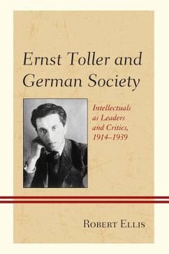 Cover Ernst Toller and German Society