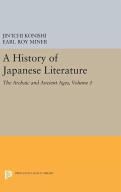 A History of Japanese Literature, Volume 1 - Konishi, Jin'ichi