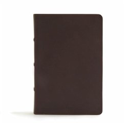 CSB Pastor's Bible, Brown Genuine Leather - Csb Bibles By Holman