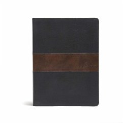 CSB Spurgeon Study Bible, Black/Brown Leathertouch(r) - Begg, Alistair; Csb Bibles By Holman