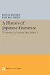 A History of Japanese Literature,... - Bild 1