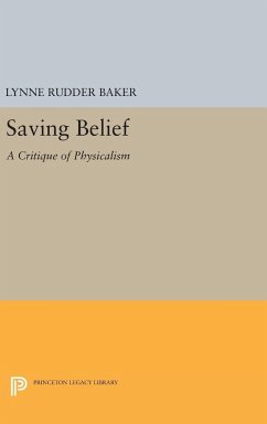 Saving Belief - Baker, Lynne Rudder
