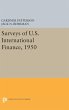 Surveys of U.S. International Finance,... - Bild 1