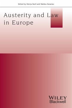 Austerity and Law in Europe - Bartl, Marija;Karavias, Markos