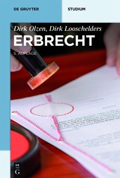 Erbrecht (eBook, ePUB) - Olzen, Dirk; Looschelders, Dirk