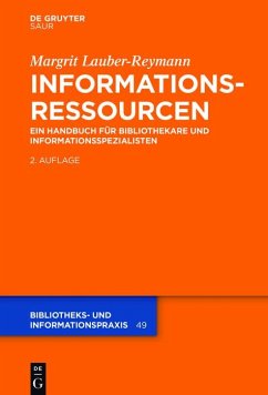 Cover Informationsressourcen (eBook, PDF)