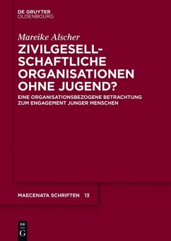 Zivilgesellschaftliche Organisationen ohne Jugend? (eBook, PDF) - Alscher, Mareike