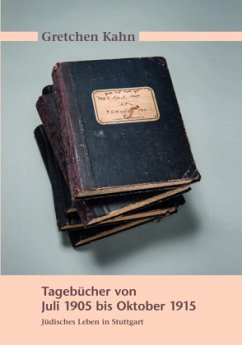 Cover Gretchen Kahn. Tagebücher von Juli 1905 bis Oktober 1915