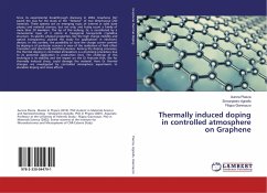 Thermally induced doping in controlled atmosphere on Graphene