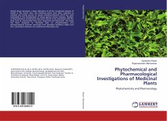 Phytochemical and Pharmacological Investigations of Medicinal Plants - Rayar, Ayyasamy;Manivannan, Rajamanickam