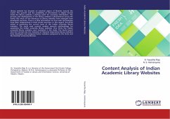 Content Analysis of Indian Academic Library Websites - Vasantha Raju, N.;Harinarayana, N. S.