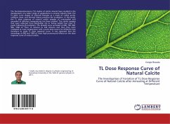 TL Dose Response Curve of Natural Calcite - Bozada, Cengiz