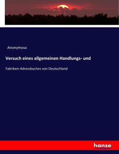 Versuch eines allgemeinen Handlungs- und - Anonym