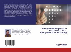 Management Response to Evaluation (MRE): An Experience and Learning