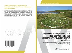 Labyrinthe der Sprache und das hermeneutische Verstehen verbunden durch den Sinn