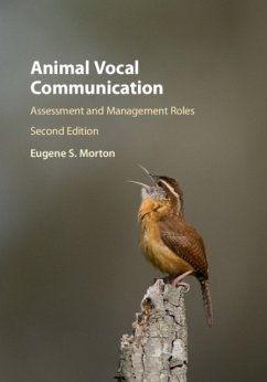 Animal Vocal Communication - Morton, Eugene S. (Smithsonian Institution, Washington DC)