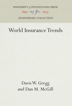 World Insurance Trends - Gregg, Davis W.;McGill, Dan M.