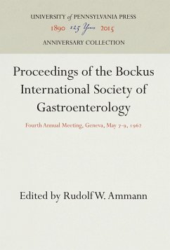 Proceedings of the Bockus International Society of Gastroenterology