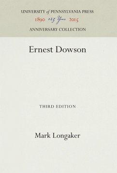 Ernest Dowson - Longaker, Mark