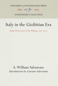 Italy in the Giolittian Era - Salomone, A. William