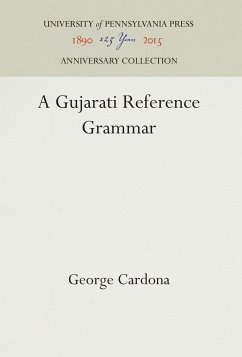 A Gujarati Reference Grammar - Cardona, George