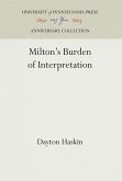 Milton's Burden of Interpretation