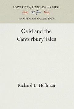 Ovid and the Canterbury Tales - Hoffman, Richard L.