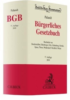 Bürgerliches Gesetzbuch (BGB), Kommentar - Palandt, Otto