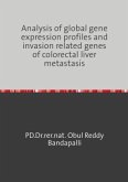 Analysis of global gene expression profiles and invasion related genes of colorectal liver metastasis