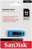 SanDisk Ultra USB 3.0 BLUE 64GB up to 100MB/s SDCZ48-064G-U46B