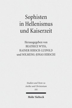 Sophisten in Hellenismus und Kaiserzeit (eBook, PDF)