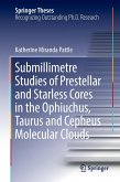 Submillimetre Studies of Prestellar and Starless Cores in the Ophiuchus, Taurus and Cepheus Molecular Clouds