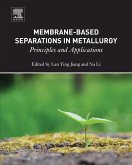 Membrane-Based Separations in Metallurgy (eBook, ePUB)