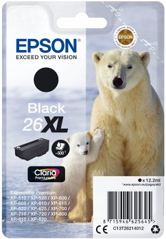 Epson Tintenpatrone XL schwarz Claria Premium T 262 T 2621