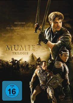 Die Mumie Trilogie DVD-Box - Brendan Fraser,Rachel Weisz,John Hannah