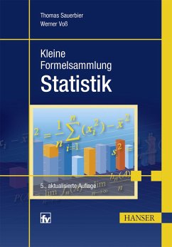 Kleine Formelsammlung Statistik - Sauerbier, Thomas;Voß, Werner
