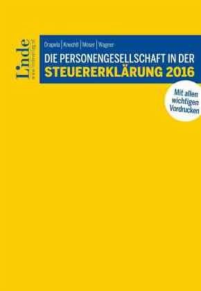 Die Personengesellschaft in der Steuererklärung 2016 (f. Österreich)