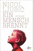 Ein Mensch brennt