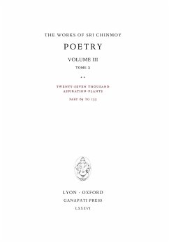 Poetry III, tome 2 - Chinmoy, Sri