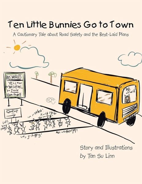 Ten Little Bunnies Go to Town Ten Little Bunnies Go to Town