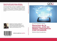 Derechos de la personas, ante los delitos informáticos COIP-ECUADOR - Tenempaguay Chasipanta, José Daniel