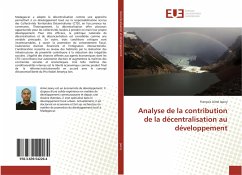Analyse de la contribution de la décentralisation au développement - Jaony, François Aimé