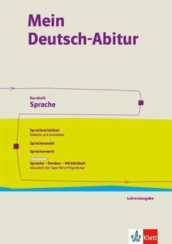 Mein Deutsch-Abitur. Lehrerhandreichung Klasse 11. Heft 1. Ausgabe Niedersachsen ab 2017