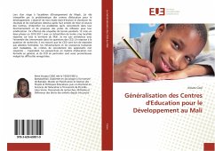 Généralisation des Centres d'Education pour le Développement au Mali - Cissé, Aissata