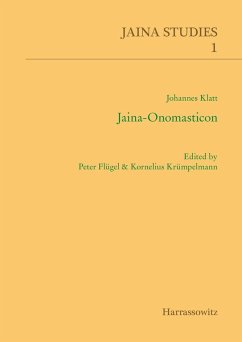 Jaina-Onomasticon (eBook, PDF) - Klatt, Johannes