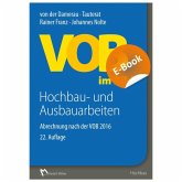 VOB im Bild - Hochbau- und Ausbauarbeiten - E-Book (PDF) (eBook, PDF)