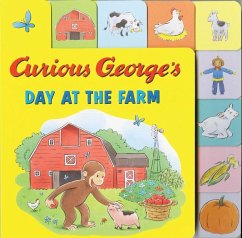 Curious George's Day at the Farm Tabbed Lift-The-Flaps - Rey, H A