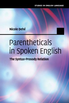 Parentheticals in Spoken English - Dehé, Nicole