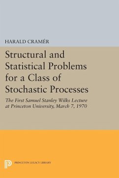 Structural and Statistical Problems for a Class of Stochastic Processes - Cramér, Harald