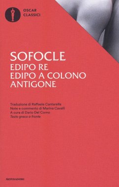 Cover Edipo re-Edipo a Colono-Antigone. Testo greco a fronte
